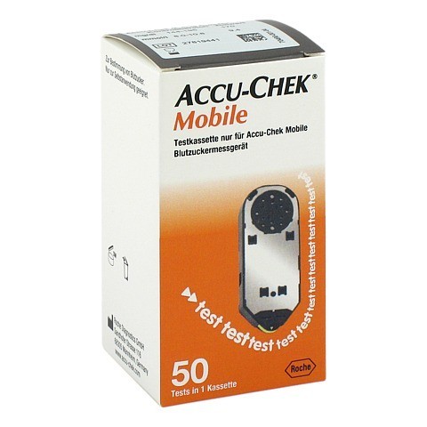 accu chek mobile testkassette plasma ii, 50 stück