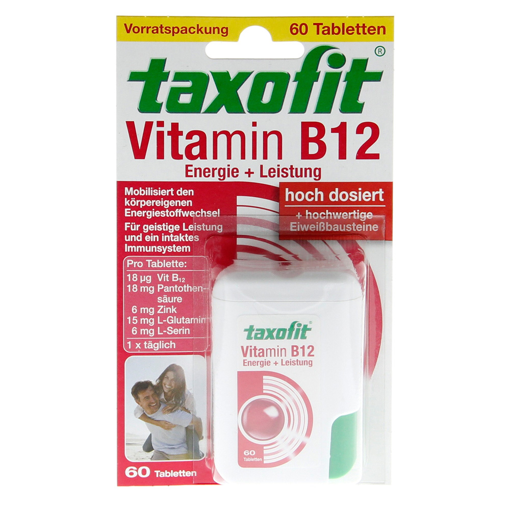 erfahrungen zu taxofit vitamin b12 tabletten 60 stück - medpex