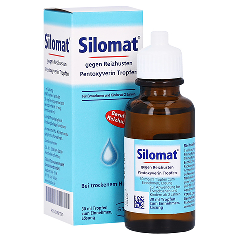 silomat gegen reizhusten pentoxyverin + gratis glasuntersetzer 30