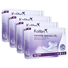 KOLIBRI comslip premium special L/XL 120-170 cm 4x28 Stck