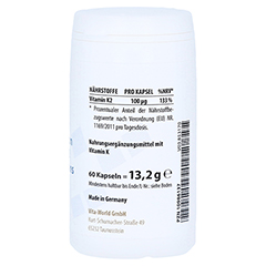 MENACHINON Vitamin K2 100 g Kapseln 60 Stck - Linke Seite