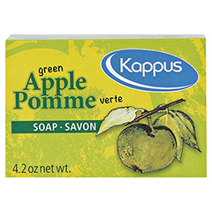 KAPPUS grner Apfel Seife 125 Gramm - Vorderseite