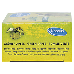 KAPPUS grner Apfel Seife 125 Gramm - Rechte Seite