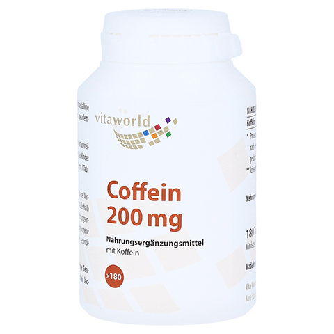 COFFEIN 200 mg Tabletten 180 Stck