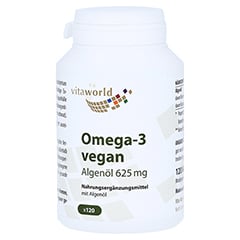 OMEGA-3 VEGAN Algenöl 625 mg Kapseln