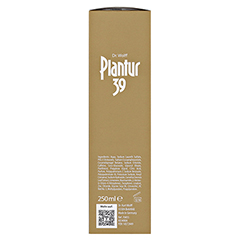 PLANTUR 39 Color Blond Phyto-Coffein-Shampoo 250 Milliliter - Linke Seite
