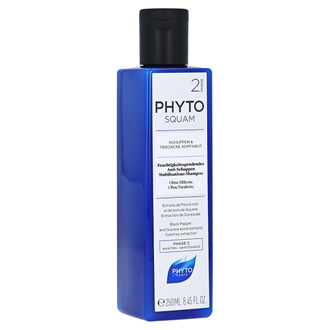 PHYTOSQUAM Anti-Schuppen Feuchtigkeits-Shampoo 250 Milliliter