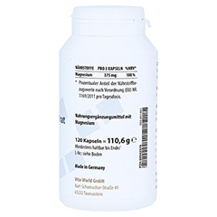 MAGNESIUMCITRAT 125 mg Kapseln 120 Stück - Linke Seite