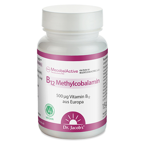 Dr. Jacob's B12 Methylcobalamin 60 Stück