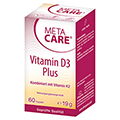 META-CARE Vitamin D3 Plus 10.000 I.E + 80 g K2 60 Stck