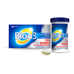BION 3 50+ Energy Tabletten 90 Stck