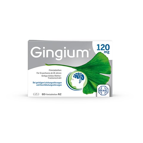 Gingium 120mg 60 Stück N2