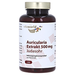 AURICULARIA EXTRAKT 500 mg Kapseln 100 Stck