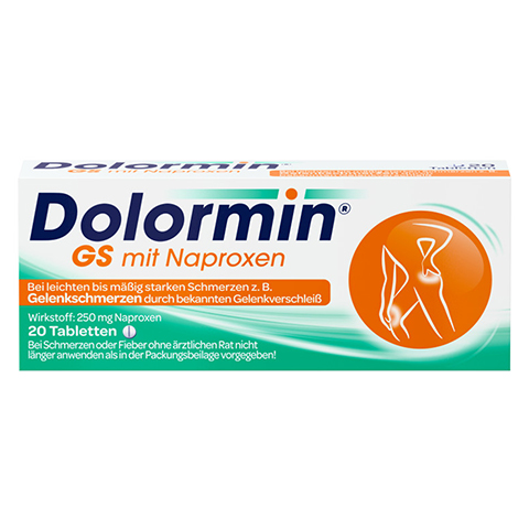 Dolormin GS mit Naproxen 20 Stück