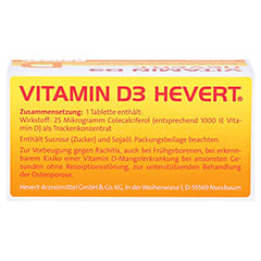 Vitamin D3 Hevert 100 Stück N3 - Oberseite