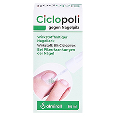 Ciclopoli gegen Nagelpilz 6.6 Milliliter N2 - Vorderseite
