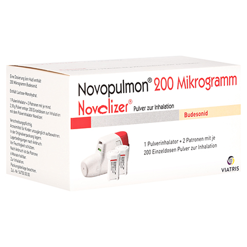 Novopulmon 200 Mikrogramm Novolizer 2x200 Stck