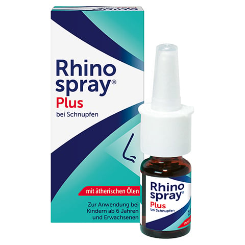 Rhinospray Plus 10ml Nasenspray bei Schnupfen & verstopfter Nase 10 Milliliter N1