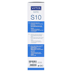 VITIS sonic S10 Schallzahnbürste 1 Stück - Linke Seite