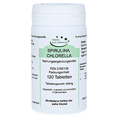 SPIRULINA+CHLORELLA Tabletten 120 Stck