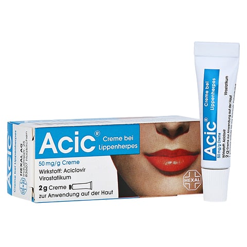 Acic bei Lippenherpes 2 Gramm N1