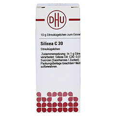SILICEA C 30 Globuli 10 Gramm N1 - Vorderseite