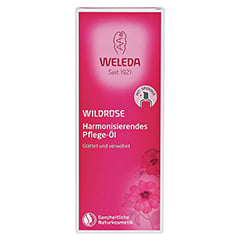 WELEDA Wildrose harmonisierendes Pflege-l 100 Milliliter - Vorderseite