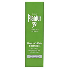 Plantur 39 Coffein Shampoo 250 Milliliter - Vorderseite