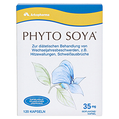 PHYTO SOYA 35 mg Kapseln 120 Stück - Vorderseite