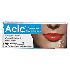 Acic bei Lippenherpes 2 Gramm N1 - Vorderseite