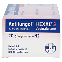 Antifungol HEXAL 3 20 Gramm N2 - Linke Seite