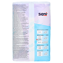 SENI Soft Super Bettschutzunterlage 90x60 cm 30 Stck - Linke Seite