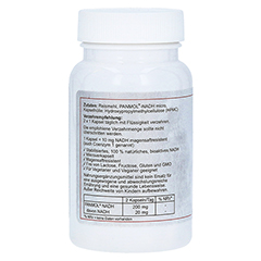 NADH 10 mg Coenzym 1 magensaftresistent Mono-Kaps. 60 Stck - Rechte Seite