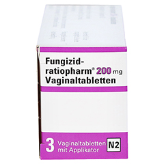 Fungizid-ratiopharm 200mg 3 Stck N2 - Rechte Seite