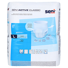 SENI Active Classic Inkontinenzslip Einmal L 30 Stück - Rückseite