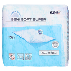 SENI Soft Super Bettschutzunterlage 90x60 cm 30 Stck - Rckseite