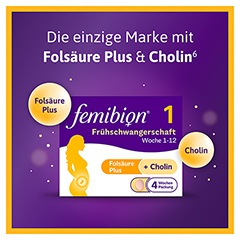 FEMIBION 1 Frühschwangerschaft Tabletten 56 Stück - Info 1