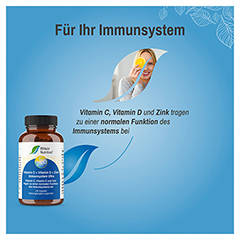 VITAMIN C+VITAMIN D+Zink Immunsystem Ultra Kapseln 120 Stck - Info 1