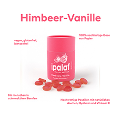 IPALAT Pastillen flavor edition Himbeere-Vanille 40 Stck - Info 1