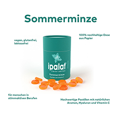 IPALAT Pastillen flavor edition Sommerminze 40 Stck - Info 1