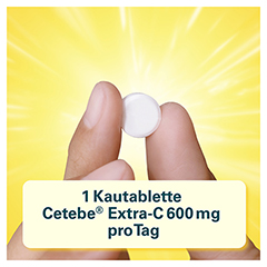 CETEBE Extra-C 600 mg Kautabletten 60 Stück - Info 1