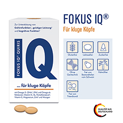 FOKUS IQ QUIRIS Weichkapseln 120 Stck - Info 1