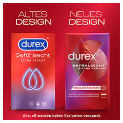 DUREX Gefhlsecht extra feucht Kondome 8 Stck - Info 1