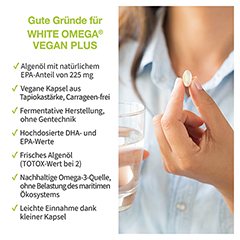 WHITE OMEGA vegan Weichkapseln 90 Stck - Info 1