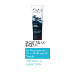 SIXTUS Sport Relax Balsam 250 Milliliter - Info 1