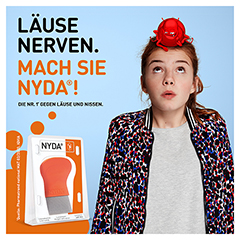 NYDA Läuse- und Nissenkamm Metall 1 Stück - Info 1
