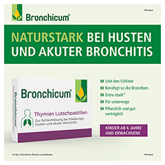Bronchicum Thymian Lutschpastillen 20 Stück N1 - Info 1
