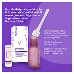 MULTI-GYN Vaginaldusche Kombipack Brausetabletten 1 Packung - Info 2