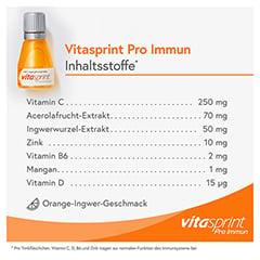 VITASPRINT Pro Immun Trinkfläschchen 24 Stück - Info 2