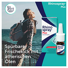 Rhinospray Plus 10ml Nasenspray bei Schnupfen & verstopfter Nase 10 Milliliter N1 - Info 1